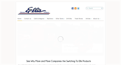 Desktop Screenshot of ellisproducts.com